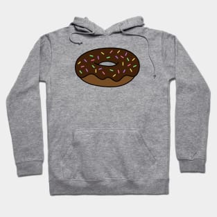 Chocolate Donut with Sprinkles Hoodie